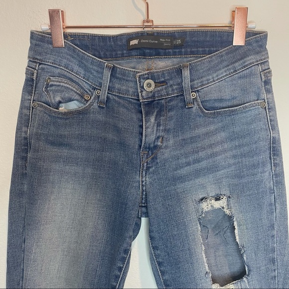 LEVI’S Demi Curve Modern Rise Skinny Jeans - Picture 2 of 13